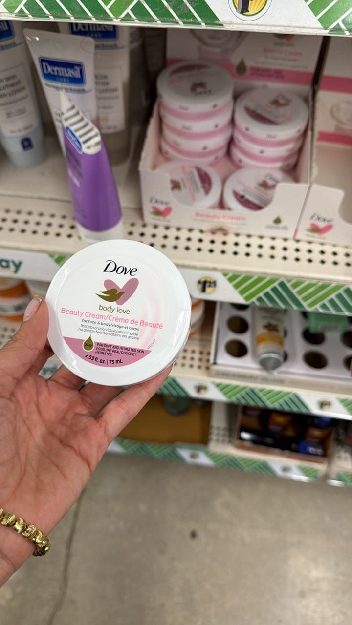 Crema corporal Dove Beauty Cream