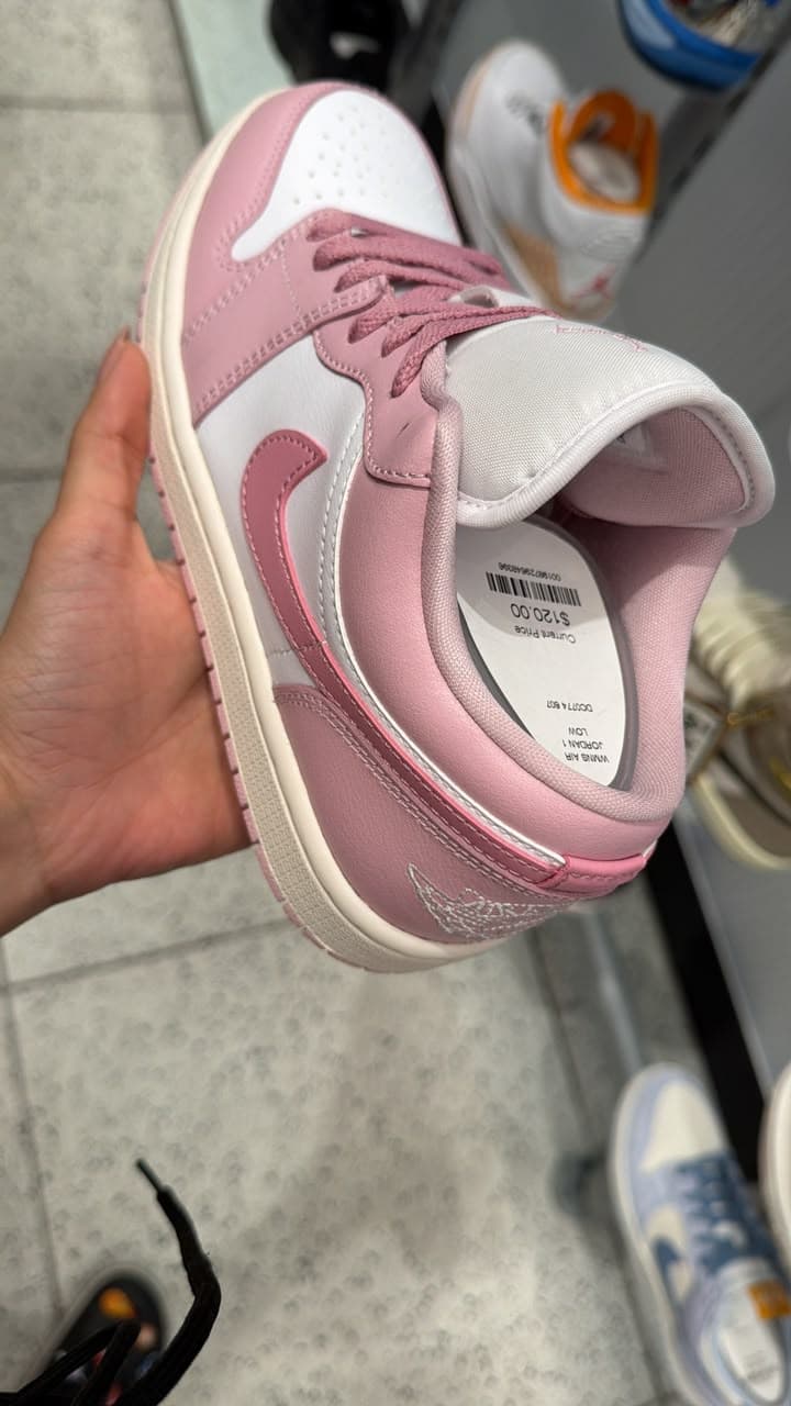 Zapatillas Air Jordan 1 Low rosa