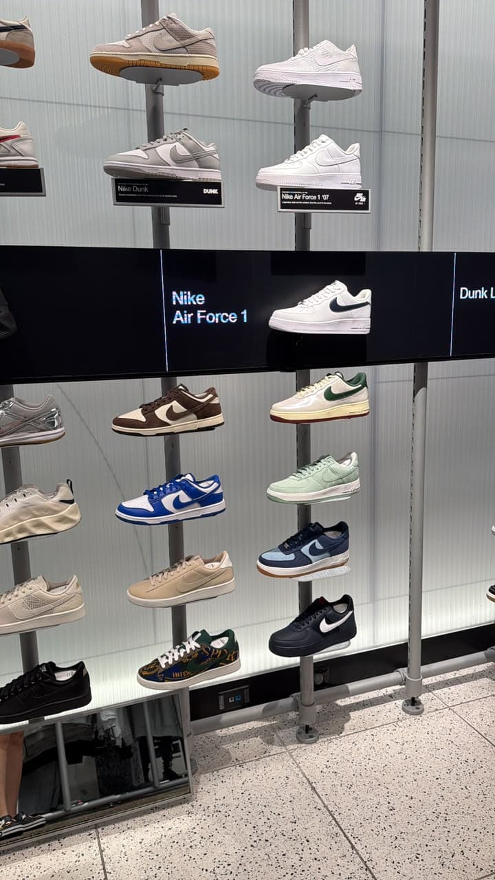 Zapatillas Nike Air Force 1 y Dunk