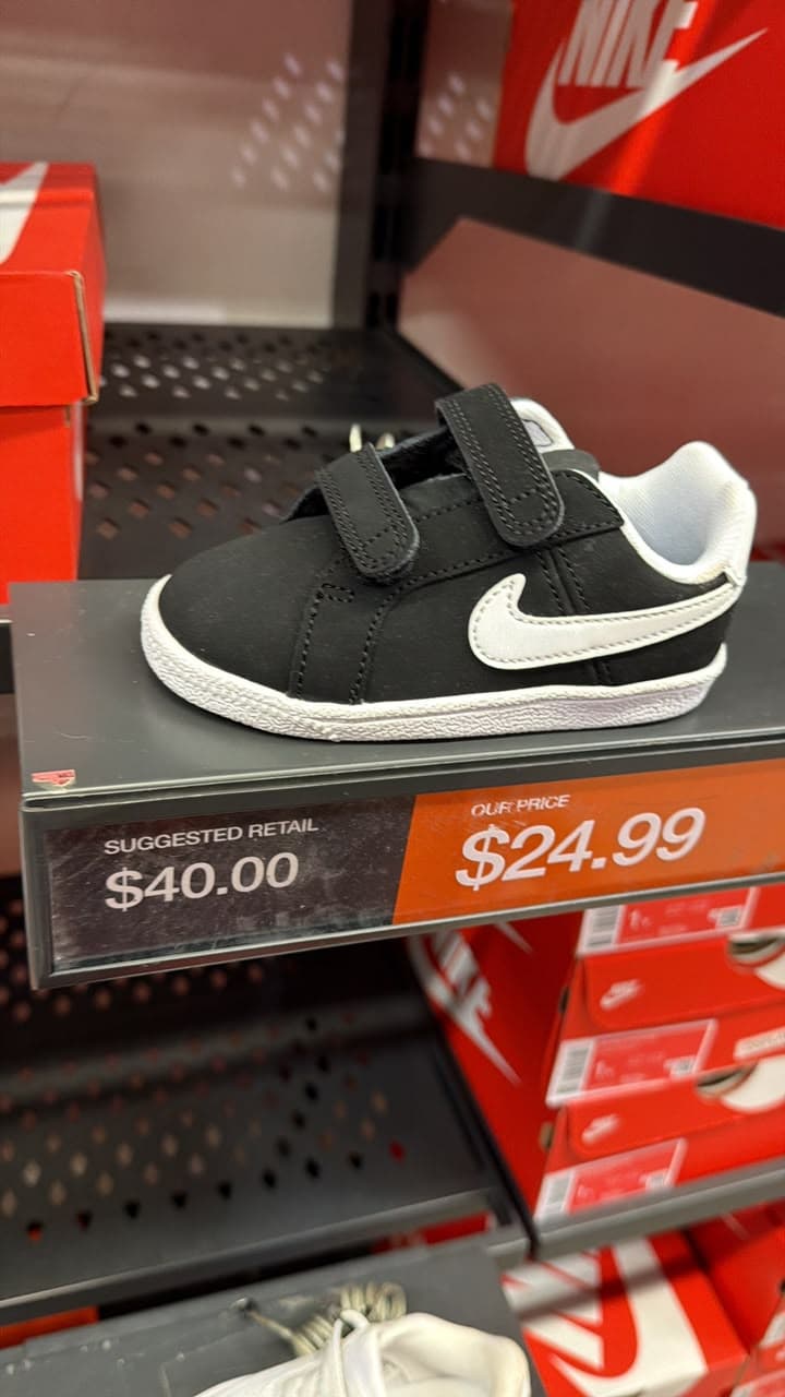 Zapatillas Nike bebé con velcro