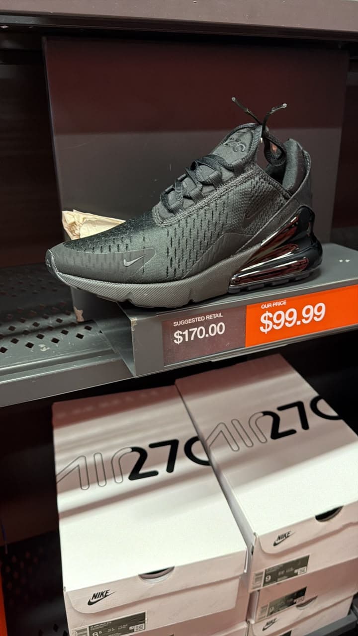 Zapatillas Nike Air Max 270 negras