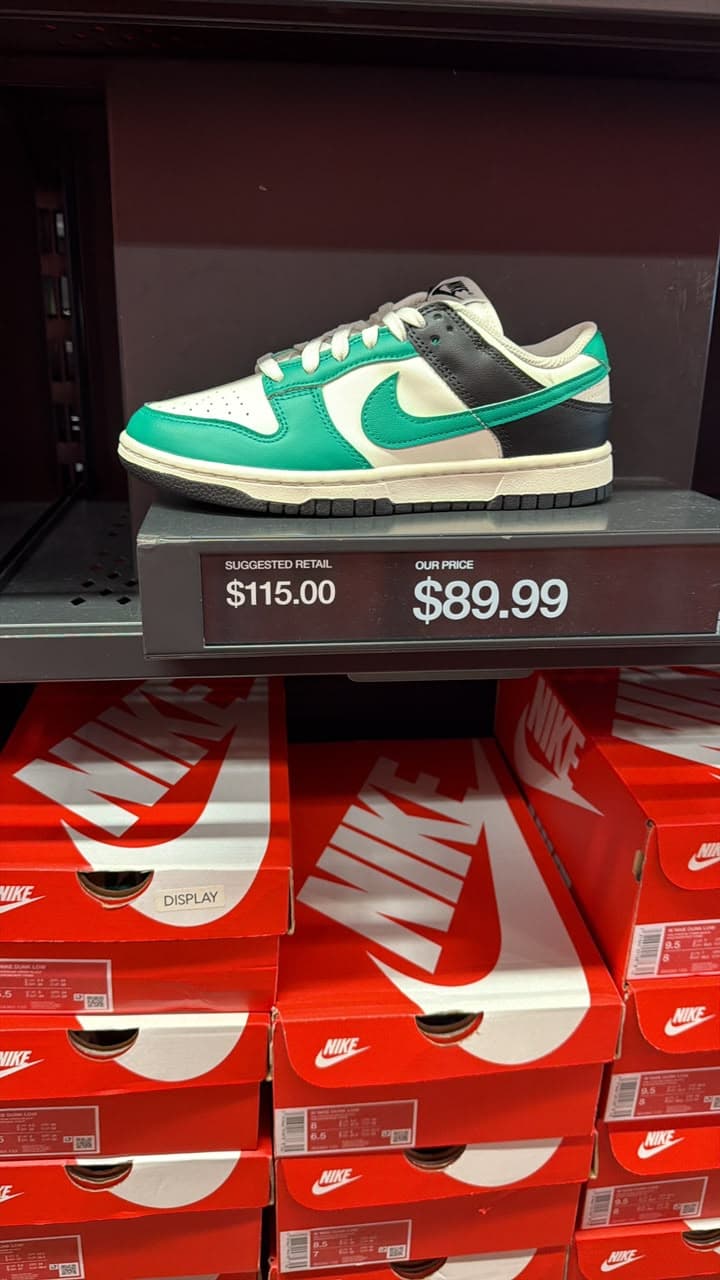 Zapatillas Nike Dunk Low verde
