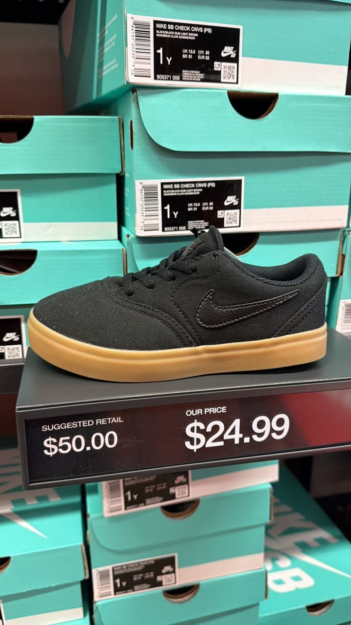 Zapatillas Nike SB Check Canvas niño