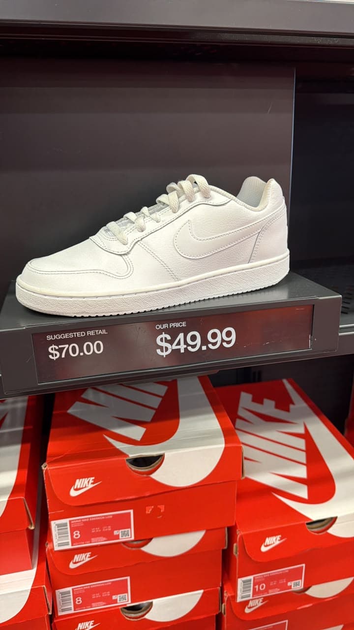 Zapatillas Nike Ebernon Low blancas