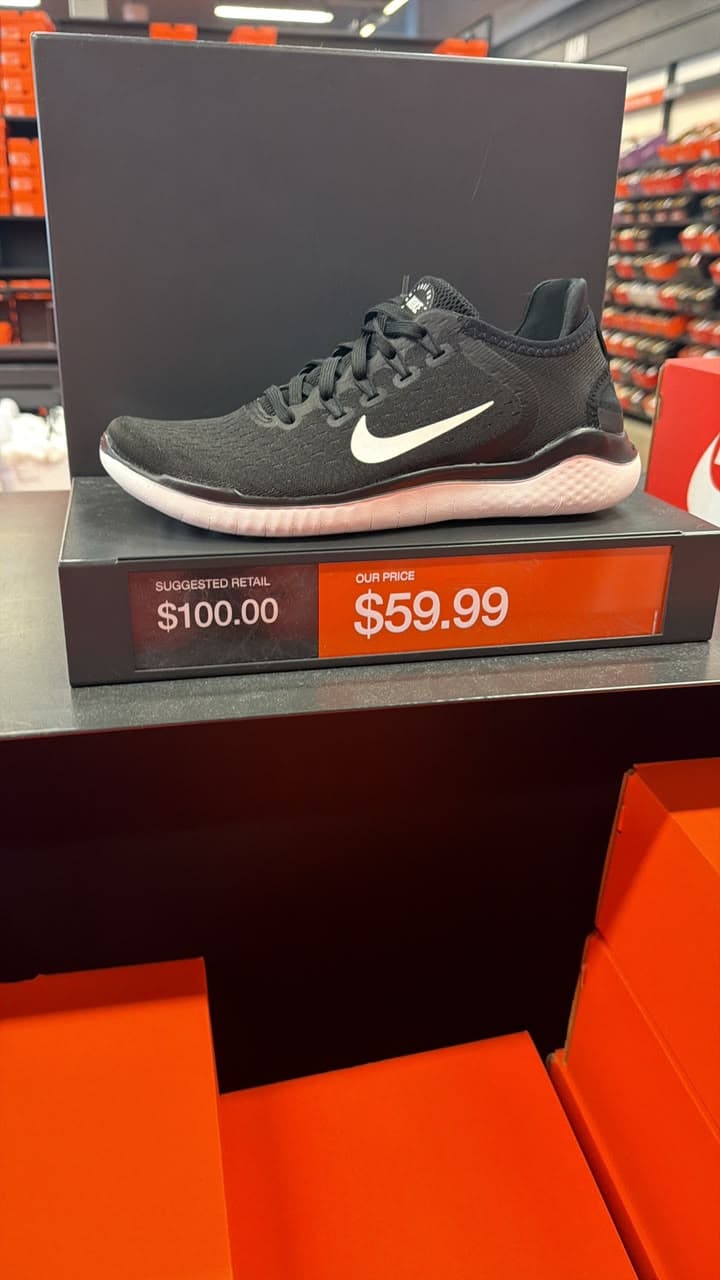 Zapatillas Nike Free Run negras