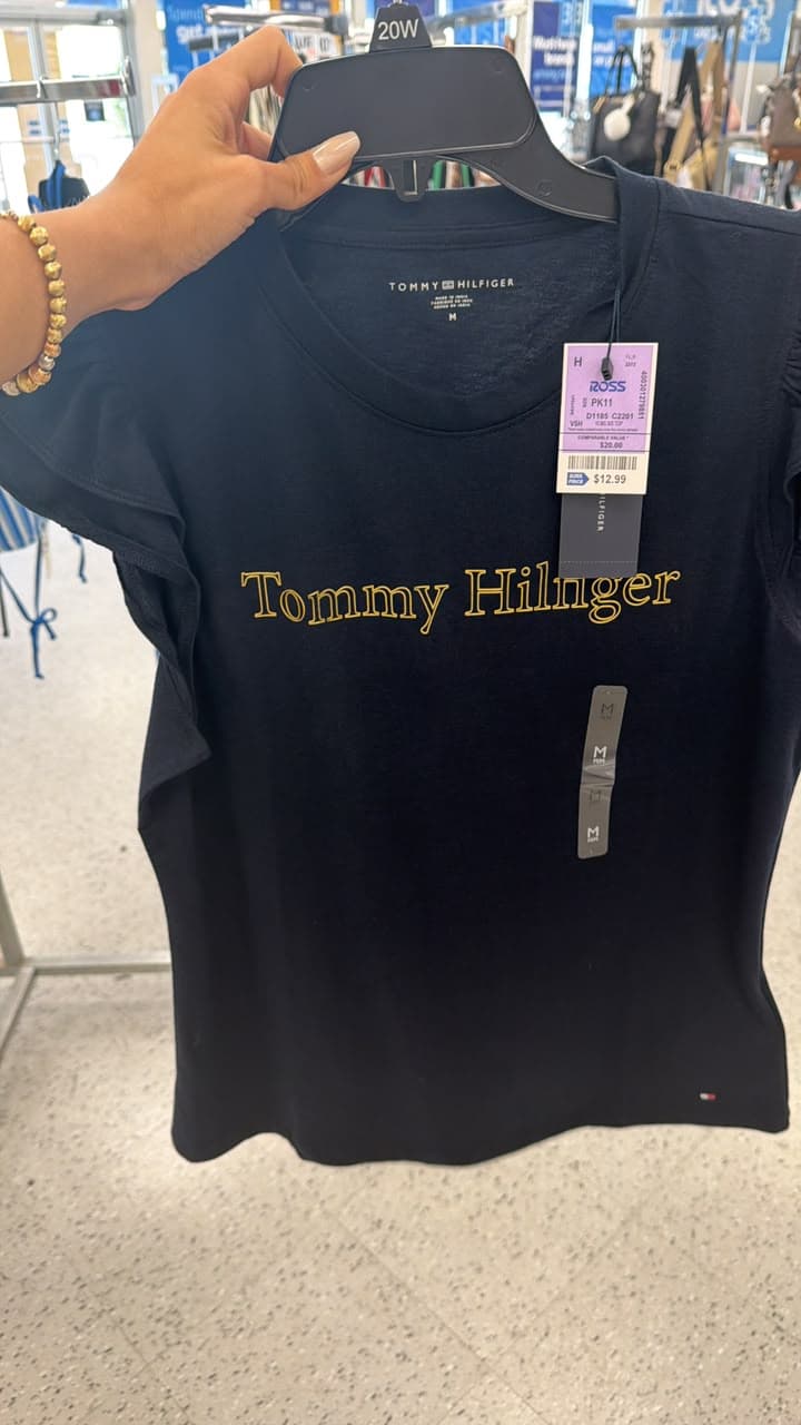 Camiseta Tommy Hilfiger azul marino