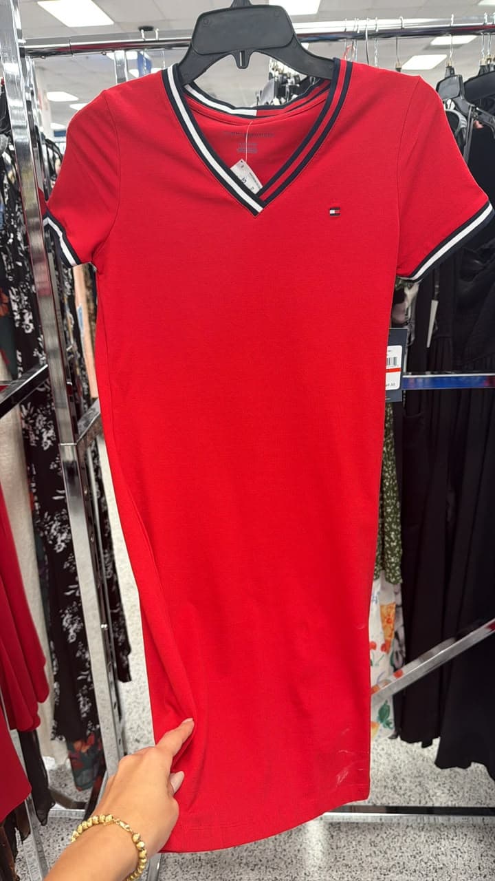 Vestido rojo Tommy Hilfiger