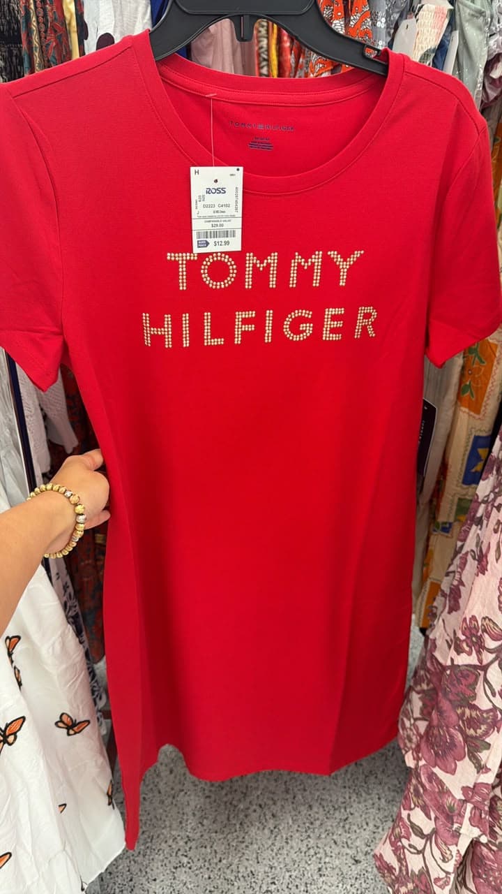 Camiseta Tommy Hilfiger roja