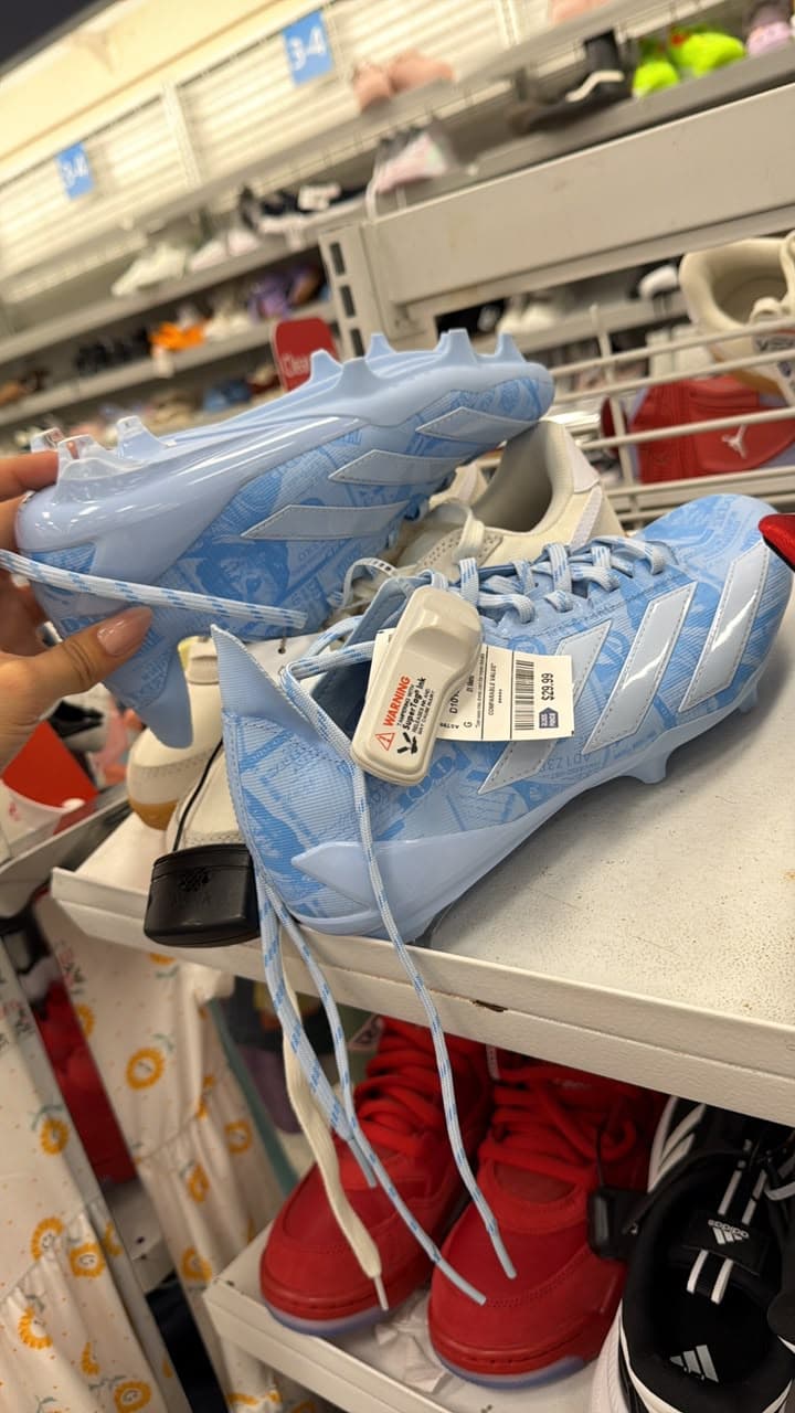 Zapatos de fútbol Adidas azules