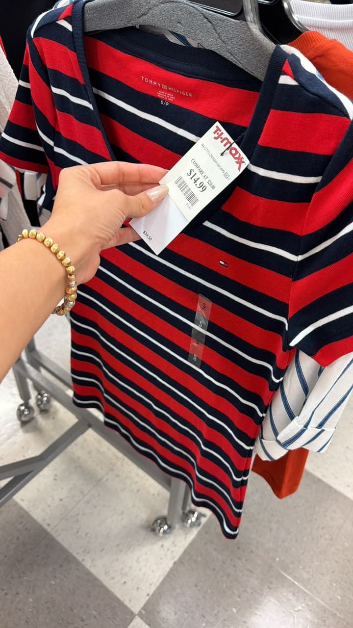 Camiseta a rayas Tommy Hilfiger