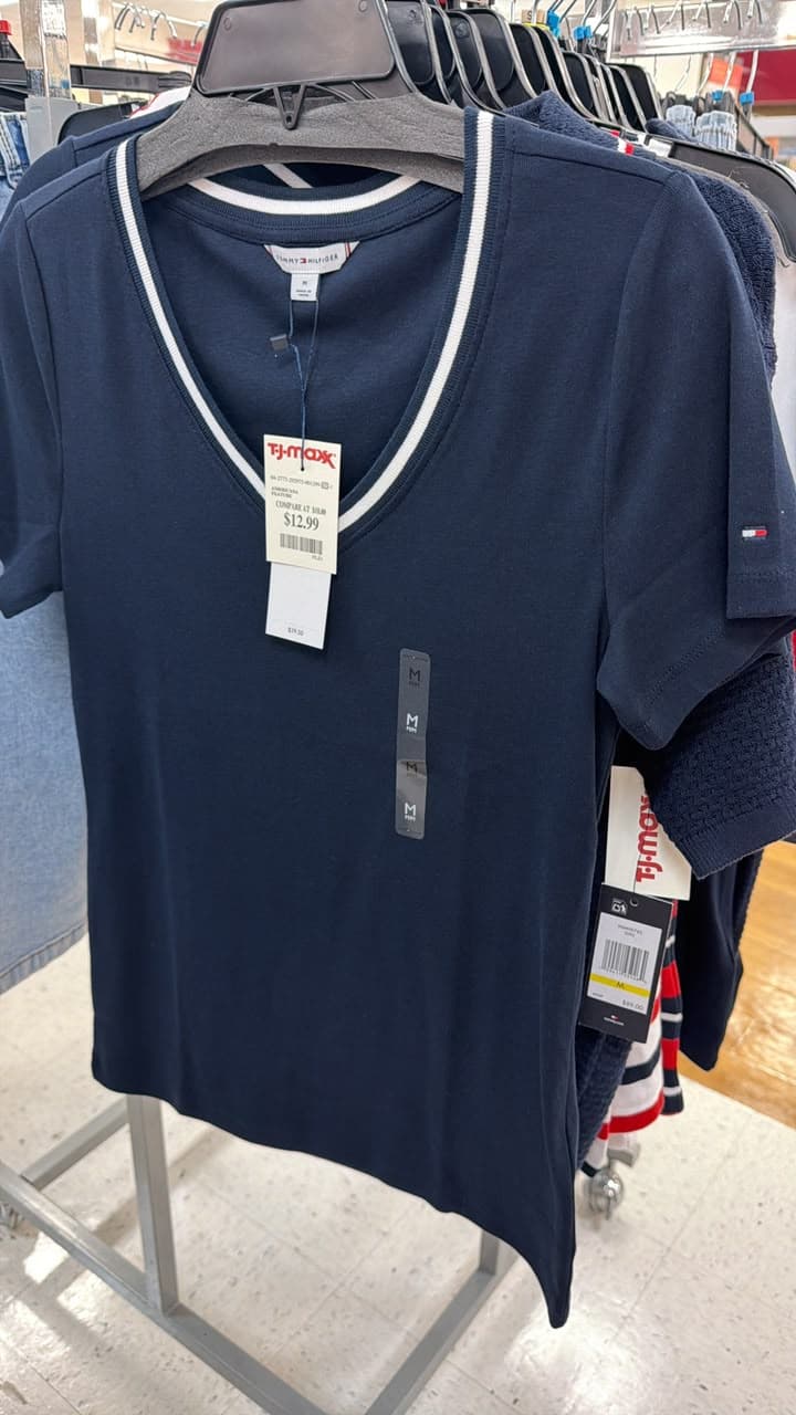 Camiseta Tommy Hilfiger azul marino