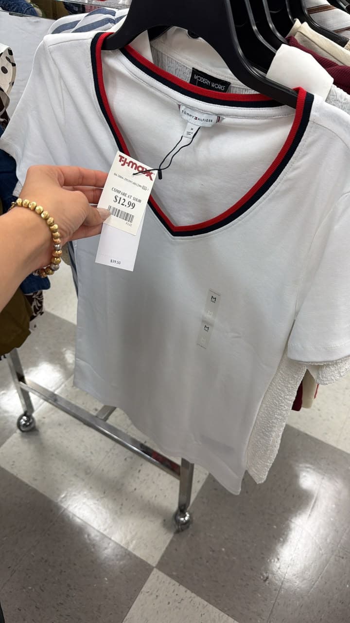 Camiseta Tommy Hilfiger blanca