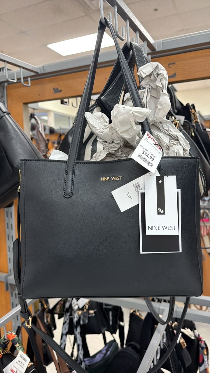 Bolso tote Nine West negro